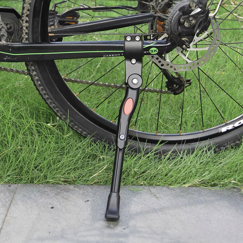 Säädettävä polkupyörän tuki, pysäköintiteline, sivutuki 22", 24", 26" maastopyörille