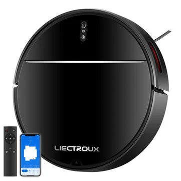 Liectroux M7S PRO Robottipölynimuri – Älykäs Dynaaminen Navigointi, WiFi-sovellusohjaus, Alexa-yhteensopiva, 200 ml Vesisäiliön Märkämoppauksella