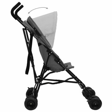 vidaXL 10400 Baby Stroller – Kannettava Lastenrattaat, Säädettävä Katos, Taittuva Kulkuneuvo