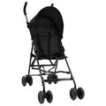 vidaXL 10400 Baby Stroller – Kannettava Lastenrattaat, Säädettävä Katos, Taittuva Kulkuneuvo