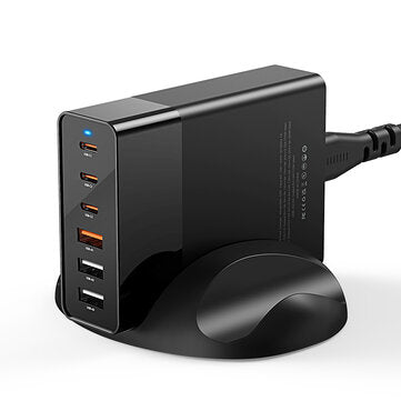 BlitzWolf® BW-S25 75W 6-Port Desktop Charging Station