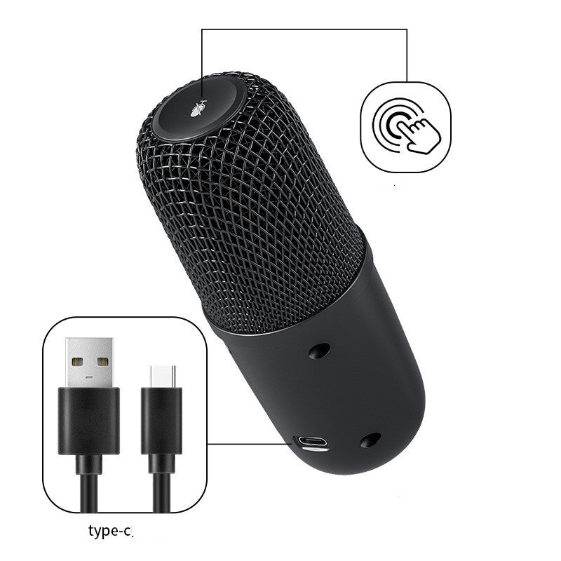 Kannettava tietokone / Pöytäkone / Pelikäyttö / Äänilähetykset / USB-langallinen mikrofoni