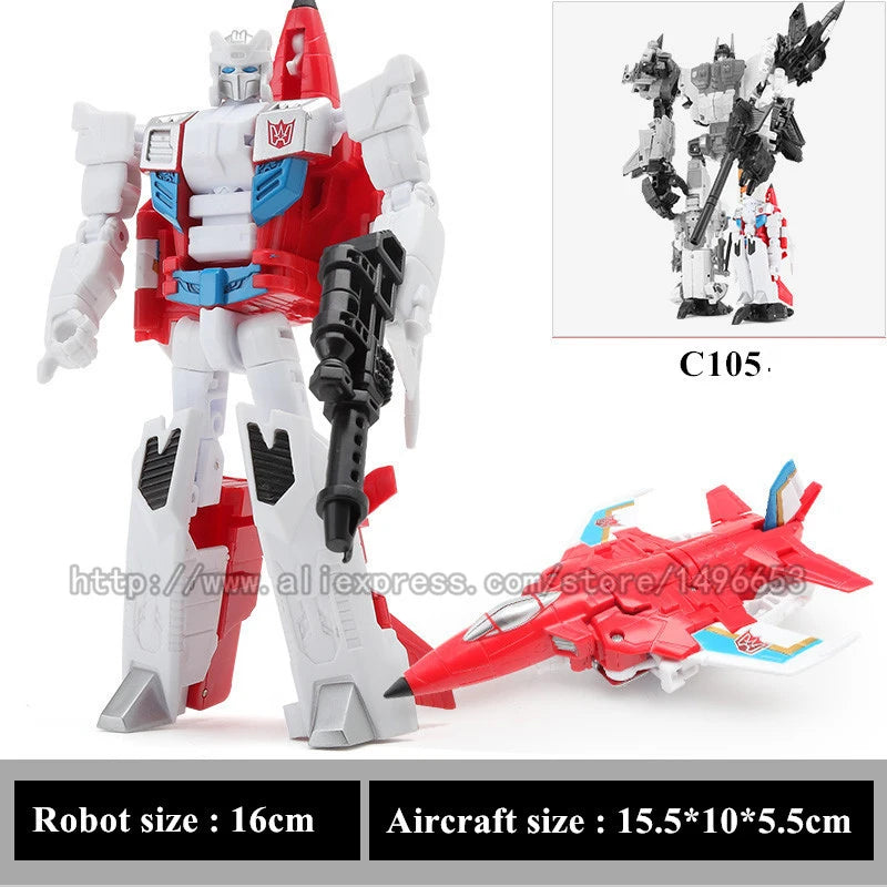 Haizhixing 5-in-1 Transformation Robot - Bruticus, Devastator, Superion ja Defensor
