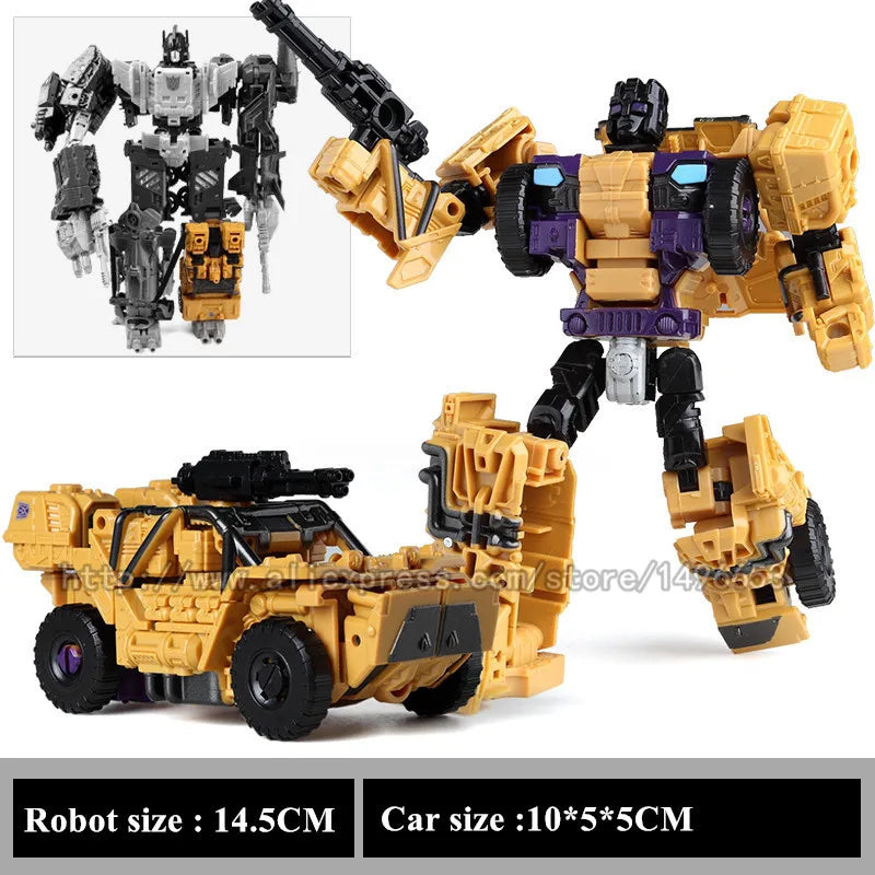 Haizhixing 5-in-1 Transformation Robot - Bruticus, Devastator, Superion ja Defensor