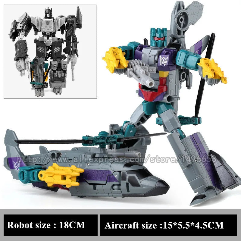 Haizhixing 5-in-1 Transformation Robot - Bruticus, Devastator, Superion ja Defensor